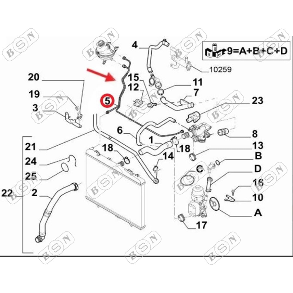 YEDEK SU DEPO BORUSU