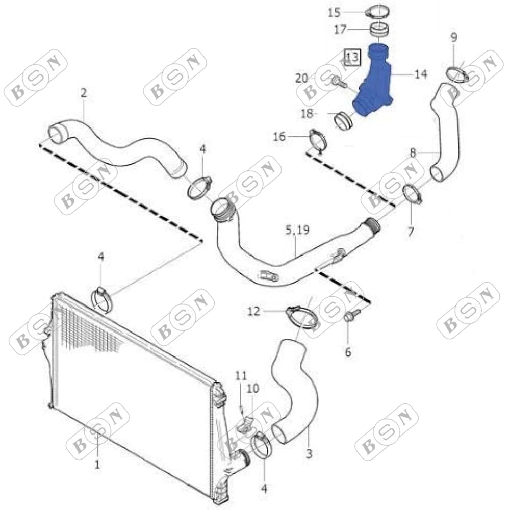TURBO HORTUMU SİLİKON (ÖZEL ÜRETİM)